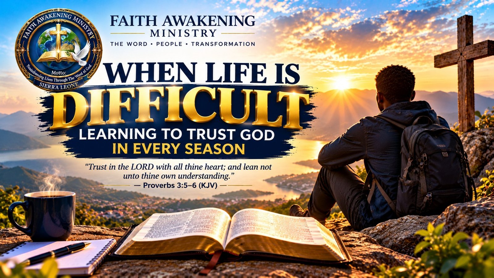 WHEN LIFE IS DIFFICULT: LEARNING TO TRUST GOD IN EVERY SEASON